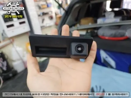 수입차 안드로이드 내비설치 폭스바겐 티구안 맥가이어박 JU 올인원 후방카메라 장착