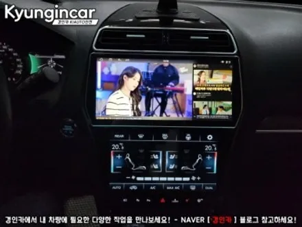 포드 익스플로러 카나로 알파프로 360 듀얼LCD 안드로이드 올인원네비 장착