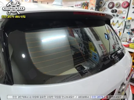 QM6 반사썬팅시공! 세인트아모 스퍼터 윈도우필름! 주안경인카 틴팅