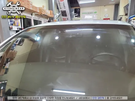자동차 뒷유리 썬팅! 세인트아모 아쿠아 필름! SM5 차량 재시공