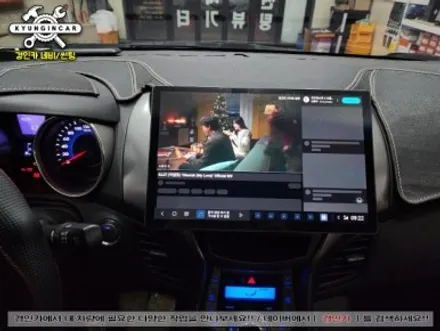 아반떼MD 해외직구 14인치 안드로이드 올인원과 어라운드뷰 의뢰장착