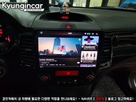 로체 이노베이션 10인치 안드로이드 올인원 장착했어요.