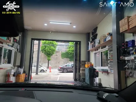 인천 반사썬팅필름 세인트아모 스퍼터 K7차량에 틴팅 재시공