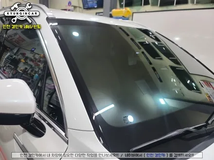 인천 쏘렌토MQ4 신차패키지 글라스틴트 선셋 썬팅 + 파인뷰LX5000 파워 블랙박스 설치