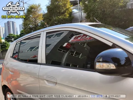 인천 루마 버텍스 300 썬팅필름 뉴모닝 차량 전체 재시공