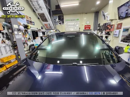인천 BMW X6 수입차 신차썬팅! 전면,측후면,썬루프 글라스틴트 선셋 필름 + PPF시공
