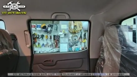 인천 포터2 신차썬팅 리피드 TERA 비반사 열차단필름 시공