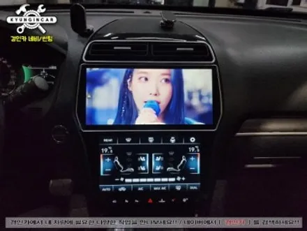 포드 익스플로러 카나로 알파 프로 360 듀얼LCD 안드로이드 올인원 with 어라운드뷰 설치했어요.
