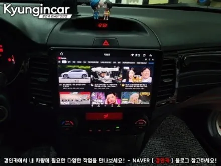 로체 이노베이션 10인치 안드로이드 올인원 장착했어요.