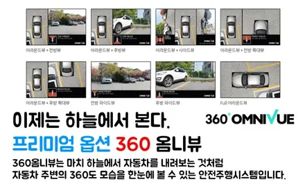 카니발KA4 신개념 어라운드뷰 360옴니뷰 NS 2 시공기