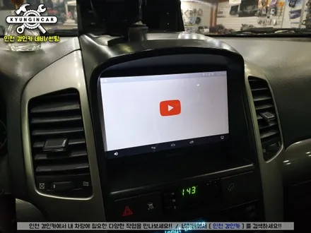인천 안드로이드 카블릿 내비! M2C-8100A + 후방카메라 주안경인카 윈스톰 설치