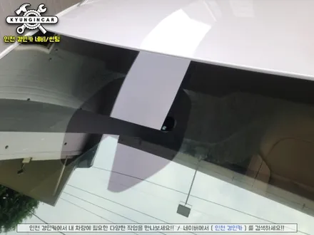 QM6 반사썬팅시공! 세인트아모 스퍼터 윈도우필름! 주안경인카 틴팅