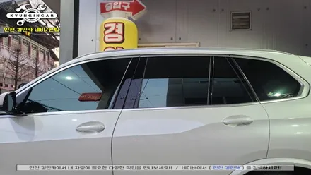 인천 주안 수입차 썬팅 BMW X5 차량 이비오스 슈젠 GX90 틴팅 + 생활보호 PPF 시공