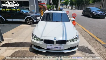 인천 BMW320D 전면 측면 후면 유리 이비오스슈젠 썬팅 재시공
