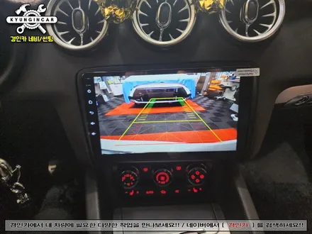아우디TT 안드로이드 올인원 NAVIFLY 차량용 내비게이션 매립 인천경인카 장착