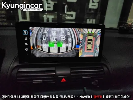 캐스퍼EV Aview 3D PLUS 어라운드뷰 주행보조장치 설치했어요.