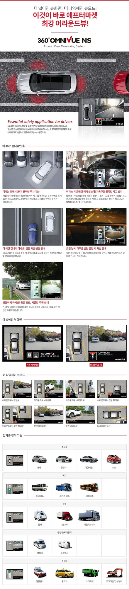 카니발KA4 신개념 어라운드뷰 360옴니뷰 NS 2 시공기
