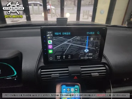 캐스퍼 필독! K-로이드 S 안드로이드 올인원 네비 장착했어요.