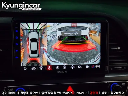 소나타 뉴라이즈 카나로 X-PLUS 360 어라운드뷰 올인원 장착했어요.