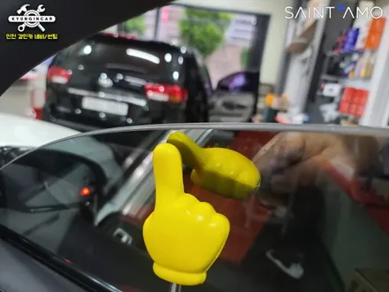 인천 수입차 틴팅! 벤츠S63 AMG 세인트아모 스퍼터 썬팅필름 주안경인카 시공