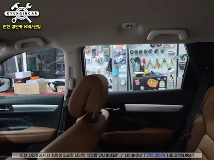 QM6 반사썬팅시공! 세인트아모 스퍼터 윈도우필름! 주안경인카 틴팅