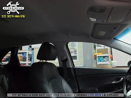 인천 썬팅! 글라스틴트 선셋 현대i30 재시공 + 블랙박스 + 보조배터리 작업