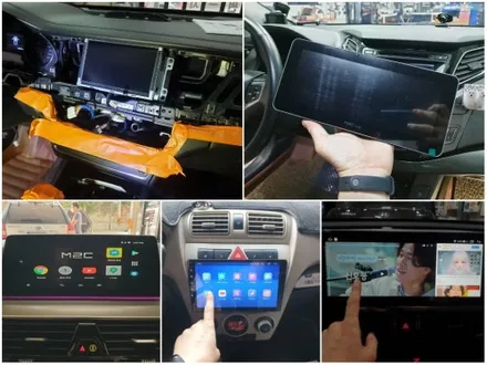 아반떼 CN7 카나로 A10 안드로이드 올인원 장착 아틀란 지도탑재!! 경인카