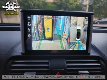 캐스퍼 순정네비연동 360서라운드뷰 원테이크 NV8000 장착했어요.