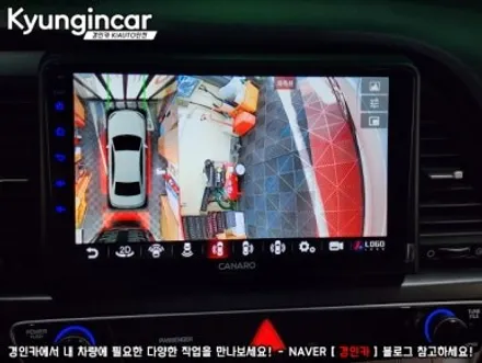소나타 뉴라이즈 카나로 X-PLUS 360 어라운드뷰 올인원 장착했어요.