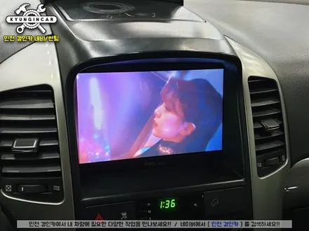 인천 안드로이드 카블릿 내비! M2C-8100A + 후방카메라 주안경인카 윈스톰 설치