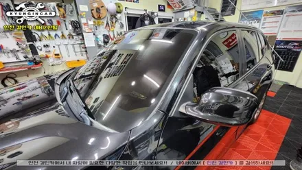 BMW X1 루마 버텍스 썬팅필름 전면 측후면 썬루프 재시공 인천 주안경인카 틴팅샵