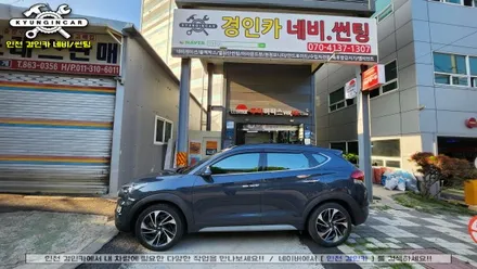 올뉴투싼 반사썬팅 인천 이비오스 슈젠 GX90 전면 측후면 썬루프 전체시공