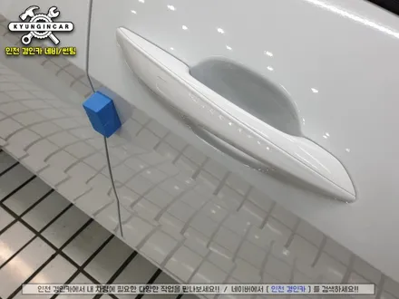 인천 신차패키지 레인보우 V90 썬팅필름 아반떼CN7 주안경인카 시공