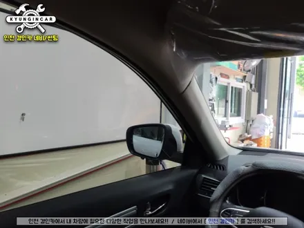 QM6 반사썬팅시공! 세인트아모 스퍼터 윈도우필름! 주안경인카 틴팅