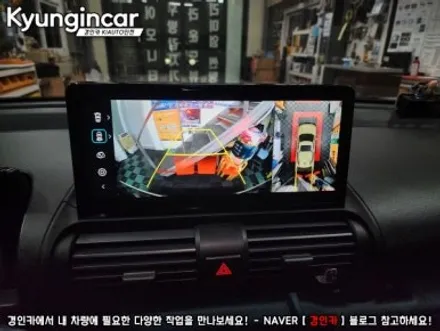 캐스퍼EV Aview 3D PLUS 어라운드뷰 주행보조장치 설치했어요.