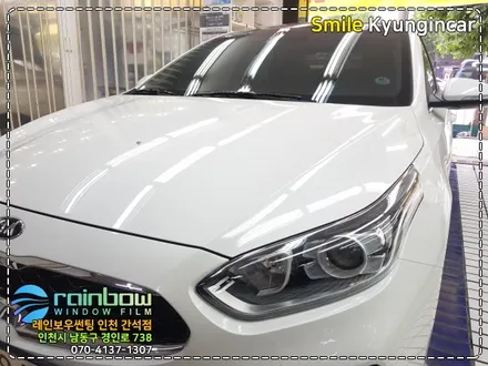인천 레인보우썬팅 V90 브이그램 요즘인기 틴팅 K3 풀시공 - 간석동 경인카