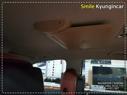 티구안 미러링 15인치 천정모니터 의뢰장착 / 인천 경인카