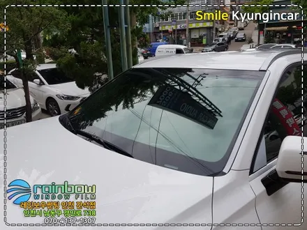 팰리세이드 틴팅 레인보우 V90 컬러 반사 열차단 풀시공 / 인천 경인카