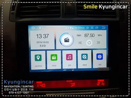 안드로이드 올인원은 인천 경인카에서!! 모하비 PX-6 올인원 설치