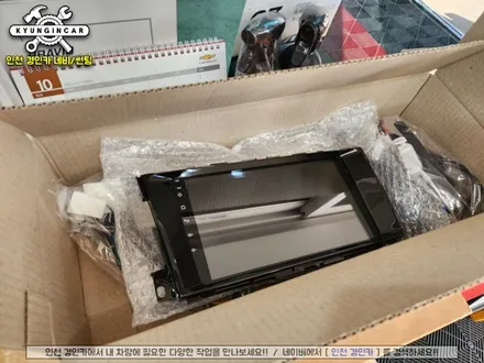 카나로 XPLUS 안드로이드올인원 내비 + 후방카메라 닛산 알티마 인천경인카 장착