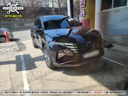 투싼 NX4 와글미디어 캐스트 - 안드로이드 카플레이 장착했어요.