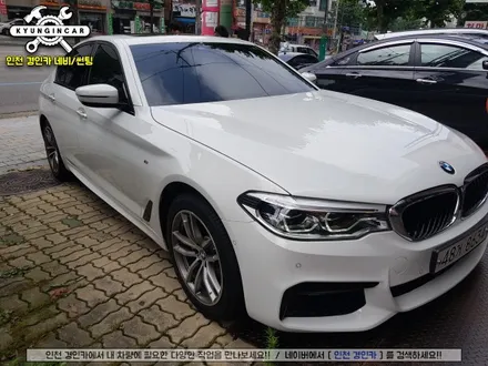 BMW 520d 틴팅!! 레인보우 V90 윈도우필름 전체 썬팅재시공 ♥인천 경인카