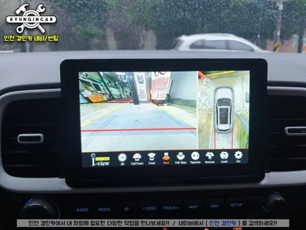 현대 베뉴 3D 어라운드뷰 360 아이뷰 I-View 시공했어요.