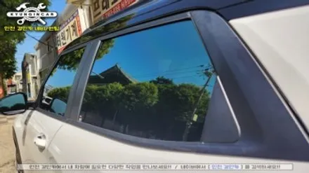 트레일블레이저 신차패키지 세인트아모 플래티넘 썬팅 블랙박스 PPF 유리막코팅 트렁크식빵등 작업