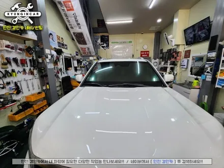 인천 모하비 더마스터 신차패키지 글라스틴트 선셋 썬팅필름 + 파인뷰 LXQ2000 + PPF 시공