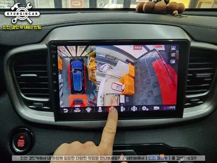 더뉴쏘렌토 모터스밸류 얼티밋에디션 360 안드로이드 올인원 with 3D어라운드뷰 시공했어요.