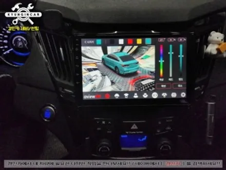 YF쏘나타 안전운전 지킴이 Aview 3D 어라운드뷰 장착했어요.