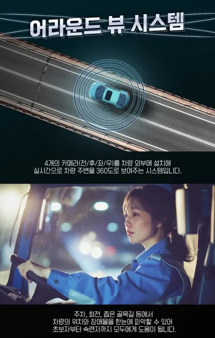 캐스퍼 Aview 3D PLUS 인공지능 AI 어라운드뷰 설치했어요.