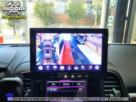 인천 어라운드뷰 3D플러스뷰 프로 + 8인치 거치모니터 QM6 설치