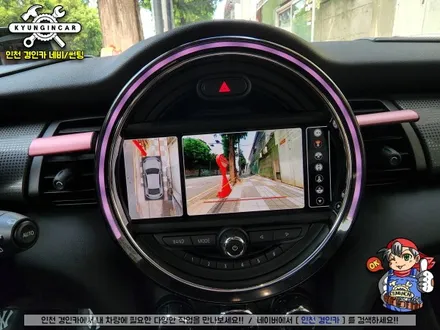 미니 쿠퍼(3도어) 3D고화질 어라운드뷰 AP 3D플러스뷰 설치했어요.